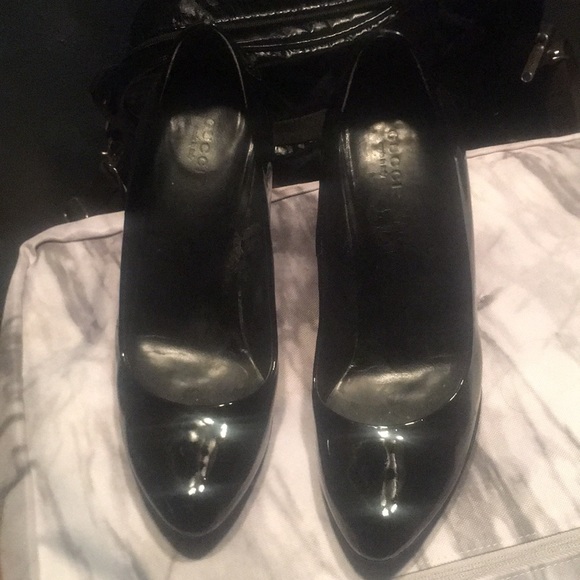 black Patton leather held